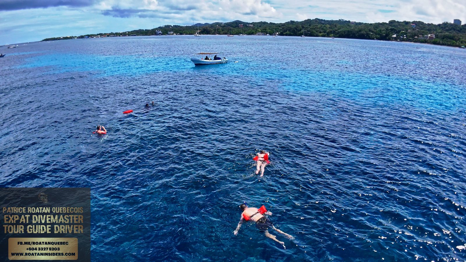 Apnée à West Bay, Roatán