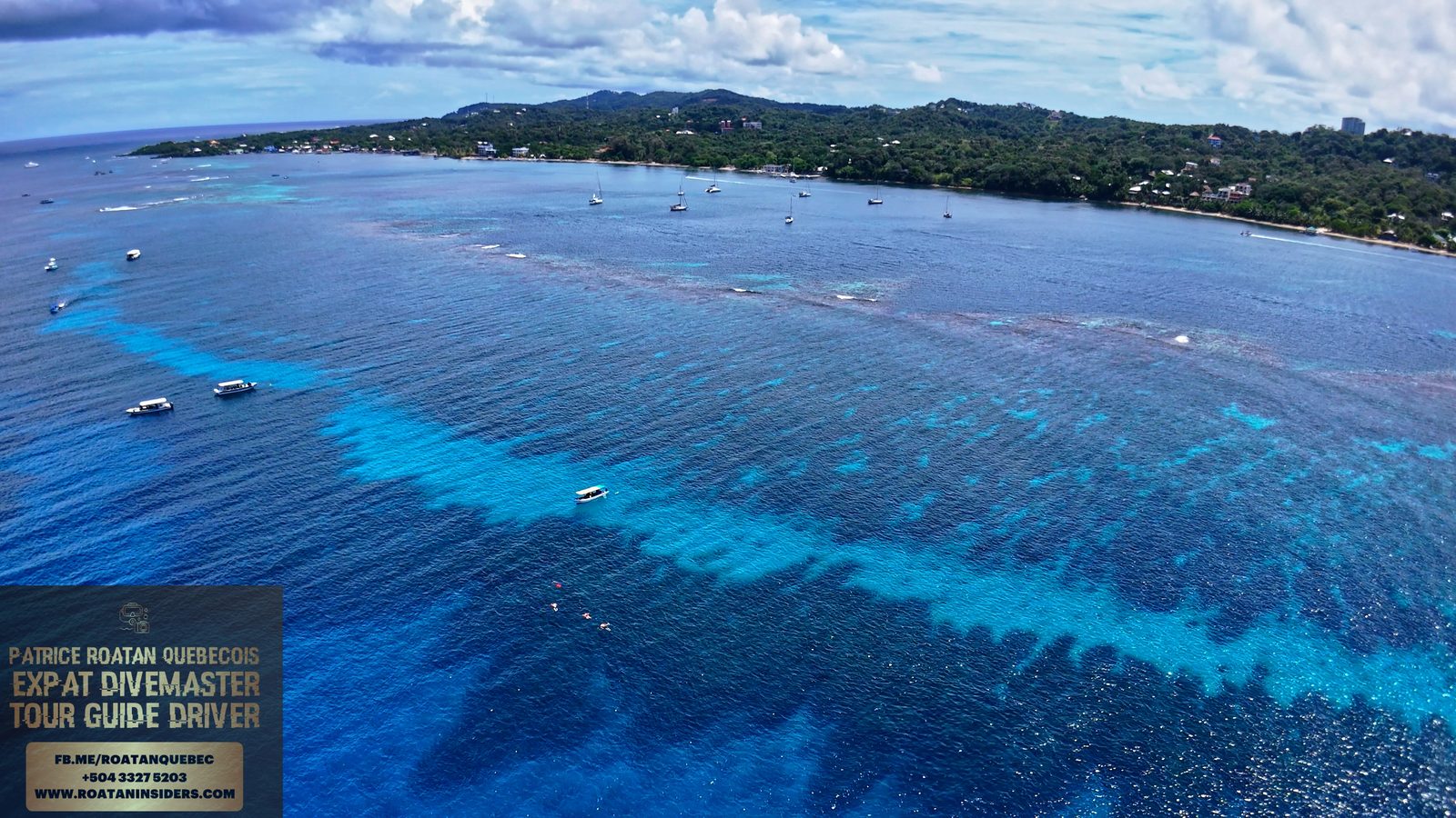Apnée à West Bay, Roatán