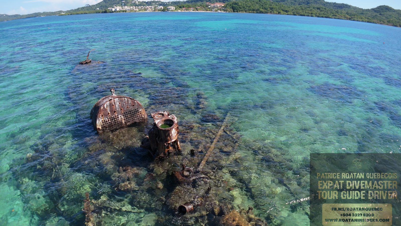 Apnée à West Bay, Roatán